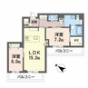 山陽本線（中国）/倉敷駅 徒歩8分 2階 築浅 2LDKの間取り