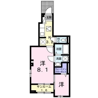 間取図 セイバリーＫⅢ