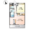 水島臨海鉄道水島本線/弥生駅 徒歩13分 1階 築17年 1LDKの間取り