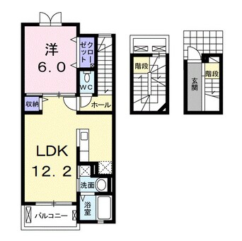 間取図 サンシャイン大北