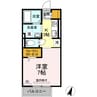 山陽本線（中国）/倉敷駅 徒歩43分 1階 築8年 1Kの間取り