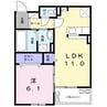 井原鉄道井原線/川辺宿駅 徒歩21分 2階 築5年 1LDKの間取り