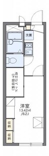 山陽本線（中国）/新倉敷駅 徒歩21分 1階 築19年 1Kの間取り