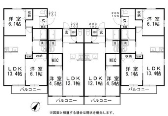 間取図 瀬戸大橋線/植松駅 徒歩16分 2階 築7年