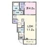 山陽本線（中国）/新倉敷駅 徒歩26分 1階 1年未満 1LDKの間取り
