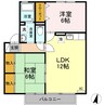 瀬戸大橋線/児島駅 徒歩19分 2階 築25年 2LDKの間取り