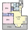 伯備線/総社駅 徒歩12分 1階 築21年 2LDKの間取り
