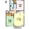 山陽本線（中国）/新倉敷駅 徒歩29分 1階 築25年 2LDKの間取り