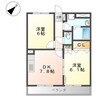 山陽本線（中国）/新倉敷駅 バス:13分:停歩4分 2階 築23年 2DKの間取り