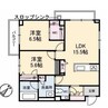 水島臨海鉄道水島本線/浦田駅 徒歩18分 2階 築3年 2LDKの間取り