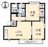 水島臨海鉄道水島本線/倉敷市駅 徒歩28分 2階 築23年 2LDKの間取り