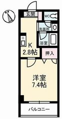 JRBハイツ倉敷の間取図