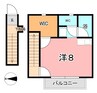 水島臨海鉄道水島本線/球場前駅 徒歩11分 2階 築30年 1Rの間取り