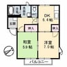 水島臨海鉄道水島本線/栄駅 徒歩28分 1階 築32年 2DKの間取り