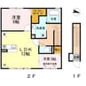伯備線/総社駅 徒歩10分 2階 築9年 2LDKの間取り
