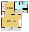 井原鉄道井原線/川辺宿駅 徒歩14分 1階 築24年 1LDKの間取り