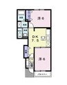 山陽本線（中国）/新倉敷駅 徒歩42分 1階 築19年 2DKの間取り