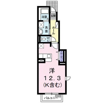 間取図 水島臨海鉄道水島本線/常盤駅 徒歩28分 1階 築21年