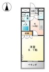 山陽本線（中国）/西阿知駅 徒歩11分 1階 築20年 1Kの間取り
