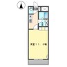 山陽本線（中国）/新倉敷駅 徒歩8分 1階 築19年 1Kの間取り
