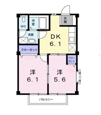 間取図 グリーンパークⅡ