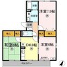 瀬戸大橋線/児島駅 徒歩19分 3階 築25年 3DKの間取り