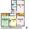 瀬戸大橋線/児島駅 徒歩19分 3階 築26年 3DKの間取り