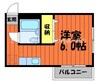 山陽本線（中国）/倉敷駅 徒歩21分 3階 築37年 1Kの間取り