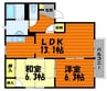 山陽本線（中国）/倉敷駅 徒歩31分 2階 築31年 2LDKの間取り