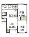 井原鉄道井原線/矢掛駅 徒歩5分 1階 築5年 2LDKの間取り