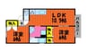 山陽本線（中国）/倉敷駅 徒歩13分 1階 築28年 2LDKの間取り