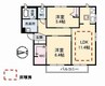 水島臨海鉄道水島本線/福井駅 徒歩10分 1階 築18年 2LDKの間取り