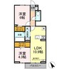 水島臨海鉄道水島本線/三菱自工前駅 徒歩37分 1階 築浅 2LDKの間取り