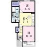 水島臨海鉄道水島本線/三菱自工前駅 徒歩26分 1階 築12年 2DKの間取り