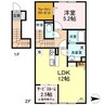 水島臨海鉄道水島本線/水島駅 徒歩8分 2階 築9年 1LDK+Sの間取り