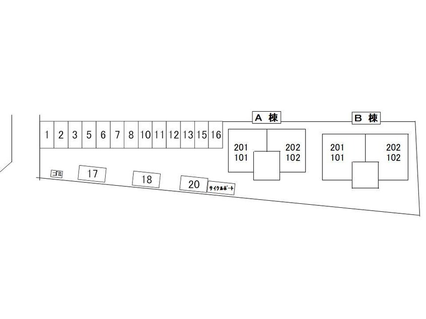 その他図面 メゾンパレット西阿知