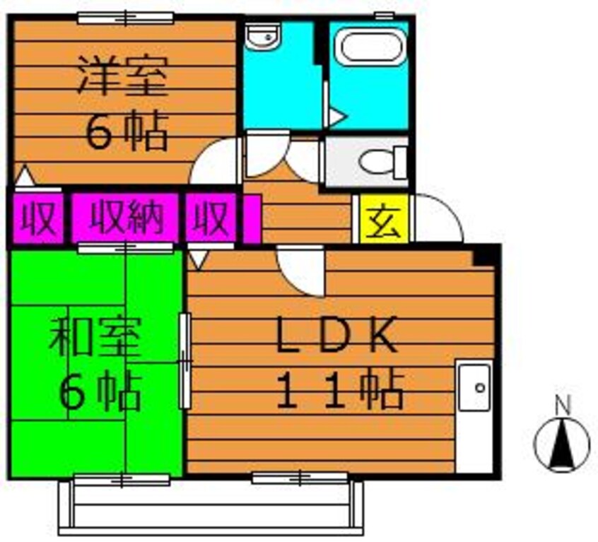 間取図 ビアン連島