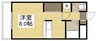 水島臨海鉄道水島本線/西富井駅 徒歩28分 2階 築36年 1Rの間取り