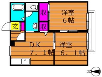 間取図 ミレニアム金光