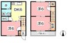 山陽本線（中国）/新倉敷駅 徒歩22分 1-2階 築21年 3DKの間取り