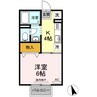 水島臨海鉄道水島本線/栄駅 徒歩13分 2階 築30年 1Kの間取り