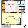 水島臨海鉄道水島本線/弥生駅 徒歩27分 1階 築25年 1LDKの間取り