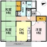 瀬戸大橋線/児島駅 徒歩15分 2階 築30年 3DKの間取り