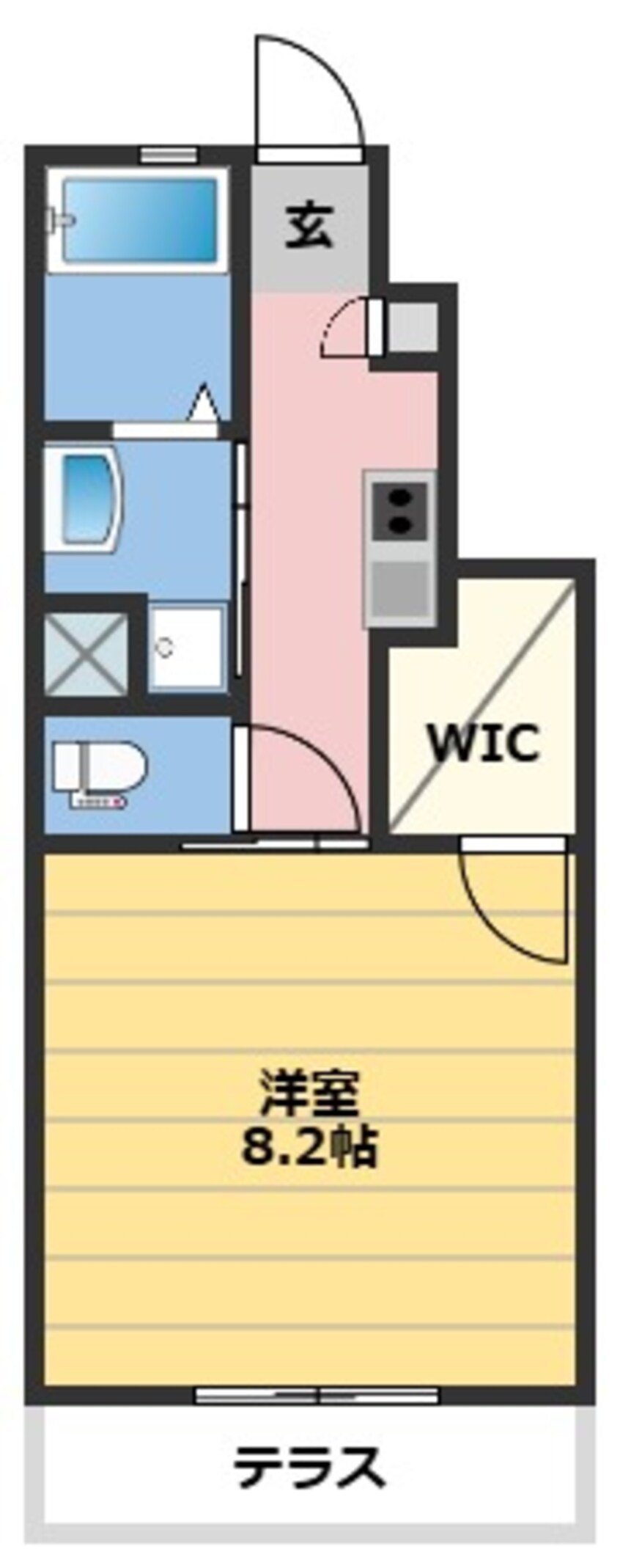 間取図 吉備線<桃太郎線>/総社駅 徒歩12分 1階 築4年
