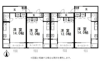 間取図 瀬戸大橋線/児島駅 徒歩4分 1階 築19年