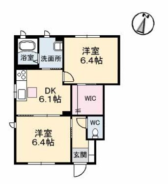 間取図 吉備線<桃太郎線>/東総社駅 徒歩40分 1階 築17年