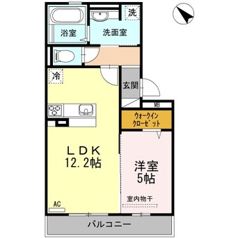 間取図 ボヌール(児島)