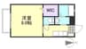 山陽本線（中国）/鴨方駅 徒歩14分 2階 築18年 1Kの間取り