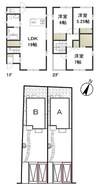 宇野線<宇野みなと線>/備前西市駅 徒歩25分 1-2階 築13年 3LDKの間取り