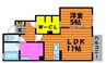 水島臨海鉄道水島本線/栄駅 徒歩3分 1階 築5年 1LDKの間取り